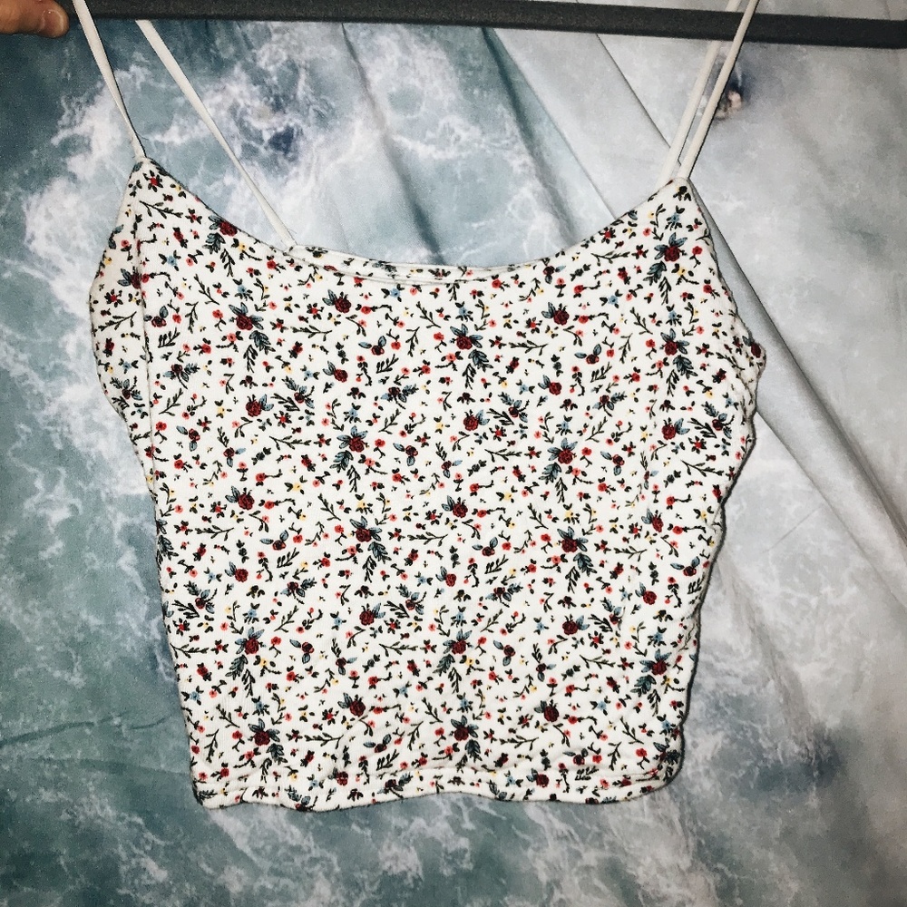 DONATING SOON ✰ Flower Strap Top ✰